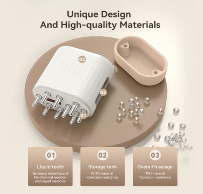 GlowVei 2-in-1 Scalp Oil Infuser & Red Light Therapy Massager