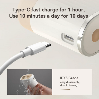 GlowVei 2-in-1 Scalp Oil Infuser & Red Light Therapy Massager